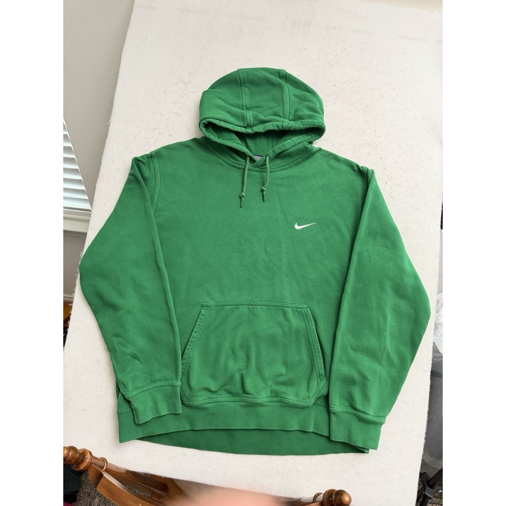 Vintage Nike Hoodie Mens 2XL Embroider Swoosh Sweatshirt Y2K Travis Scott Skate